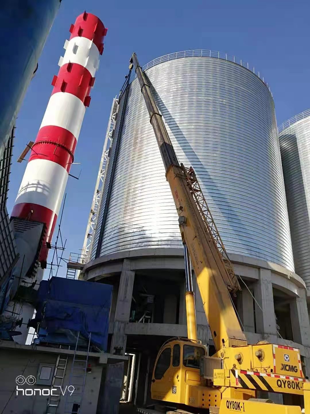 砂石钢板仓特点